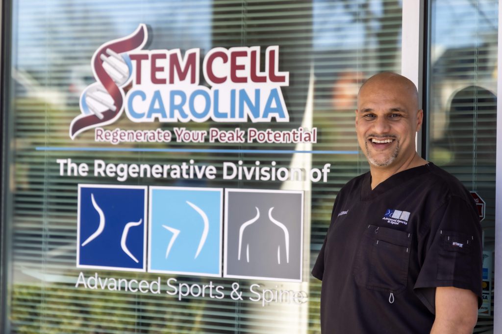 Dr. Usman Ahmad, Board-Certified Physiatrist at Stem Cell Carolina